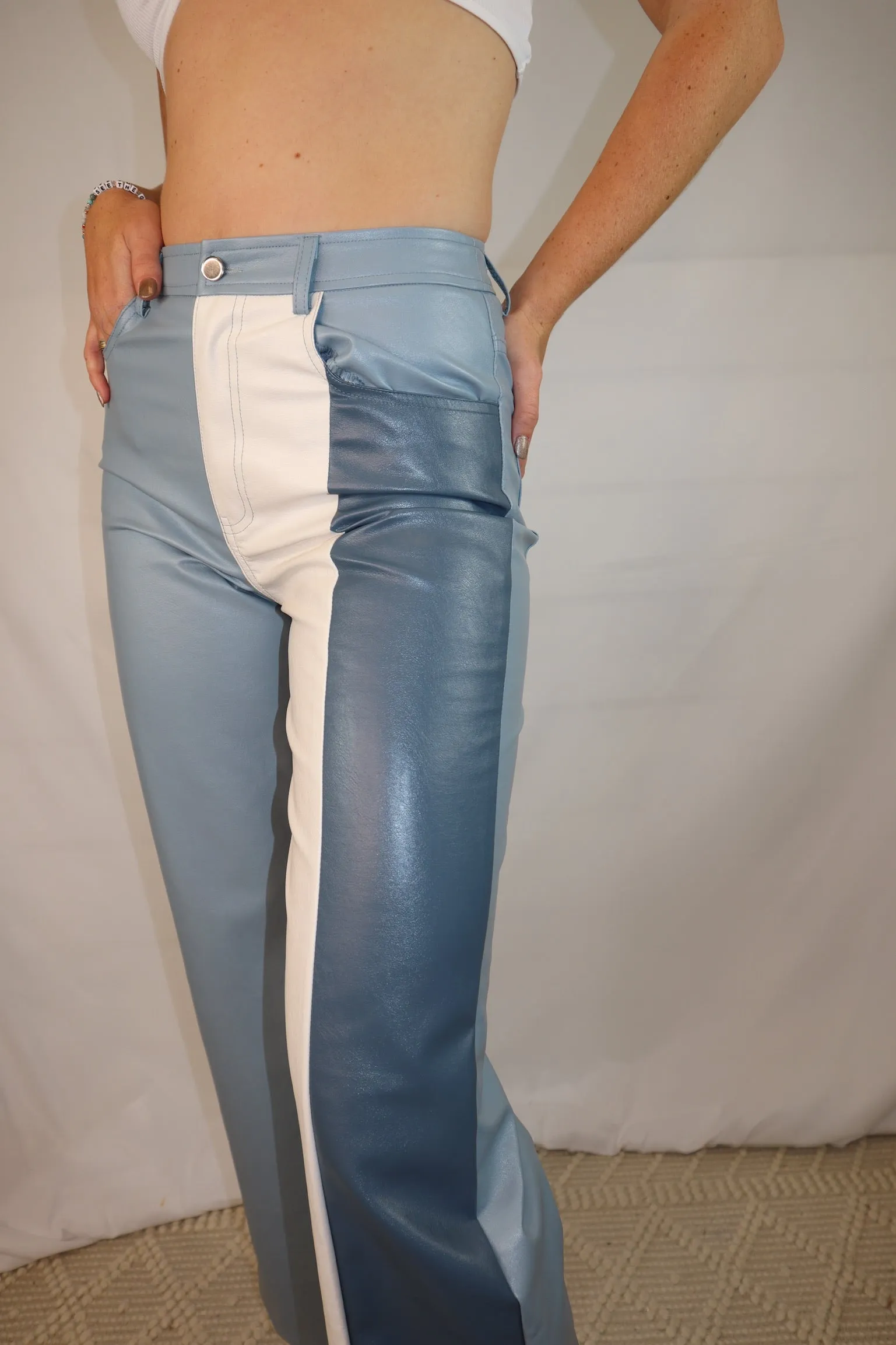 Cassie Vegan Leather Pants