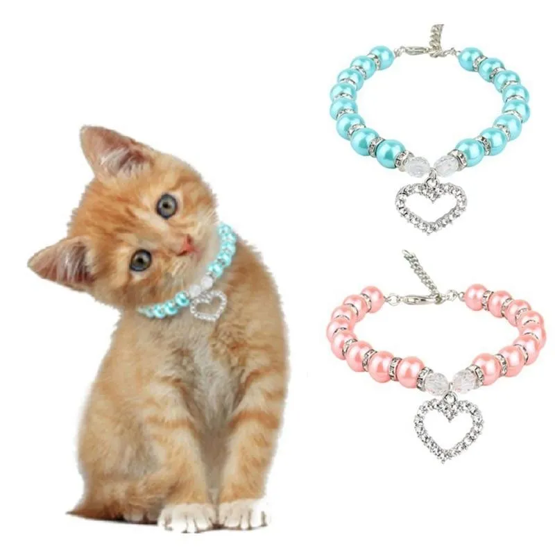 Cat Collar Heart Pendant. Unique.