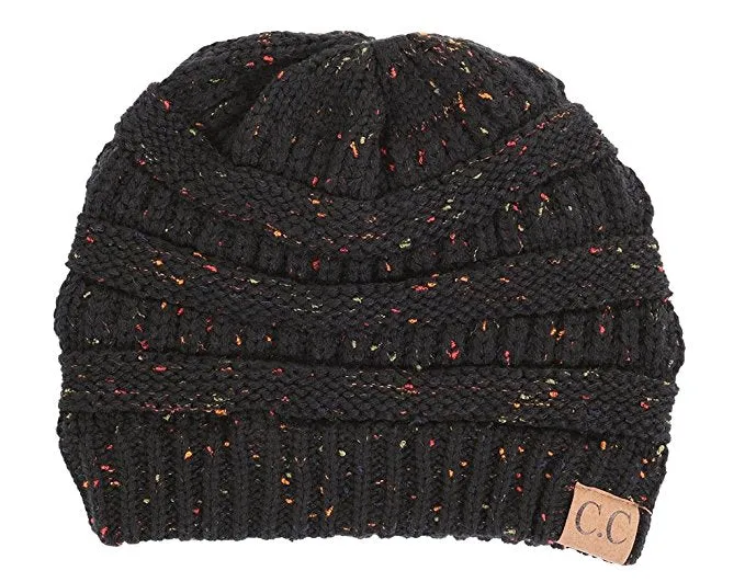 C.C Exclusives Classic Fit Beanie - Confetti Black