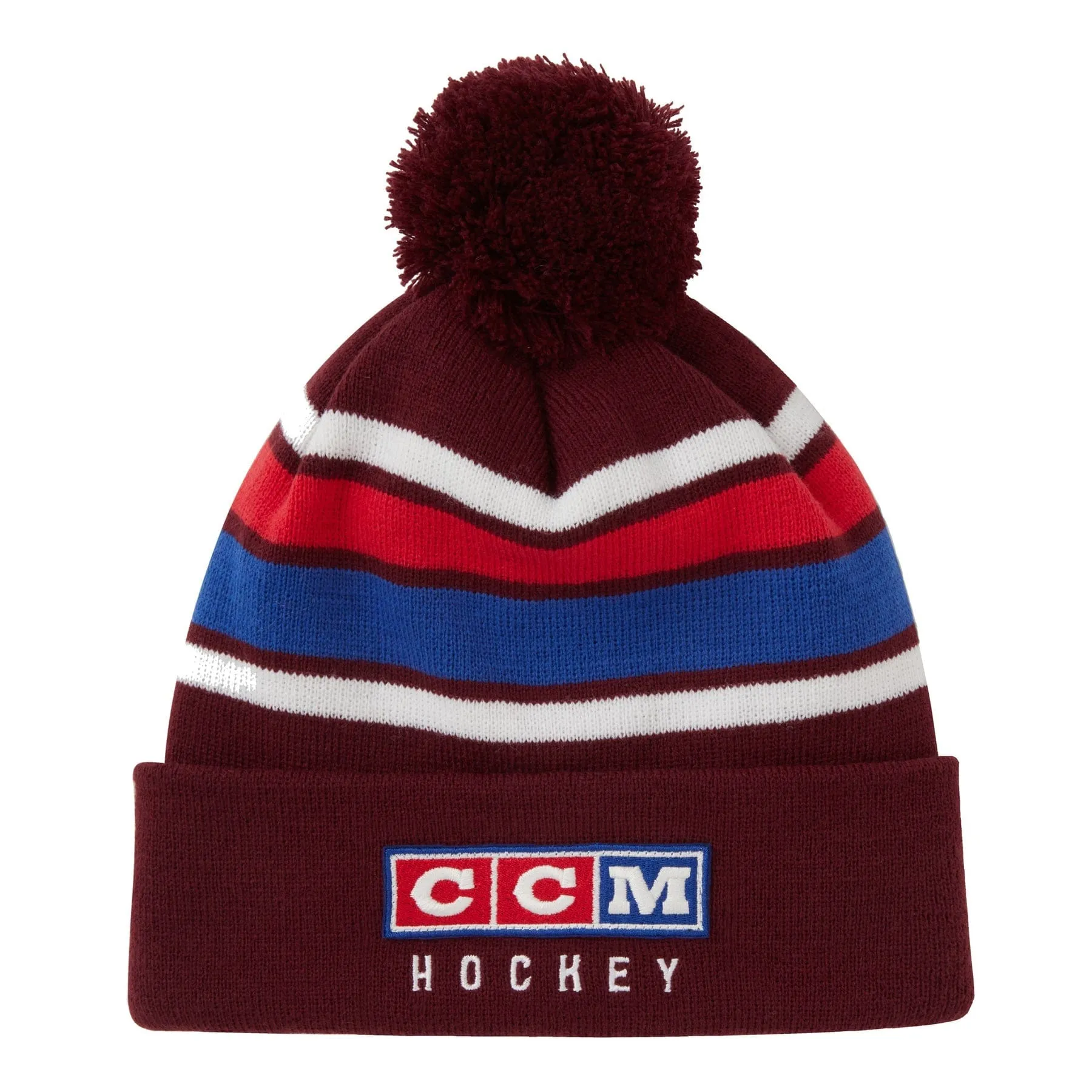 CCM Vintage Youth Pom Knit Toque