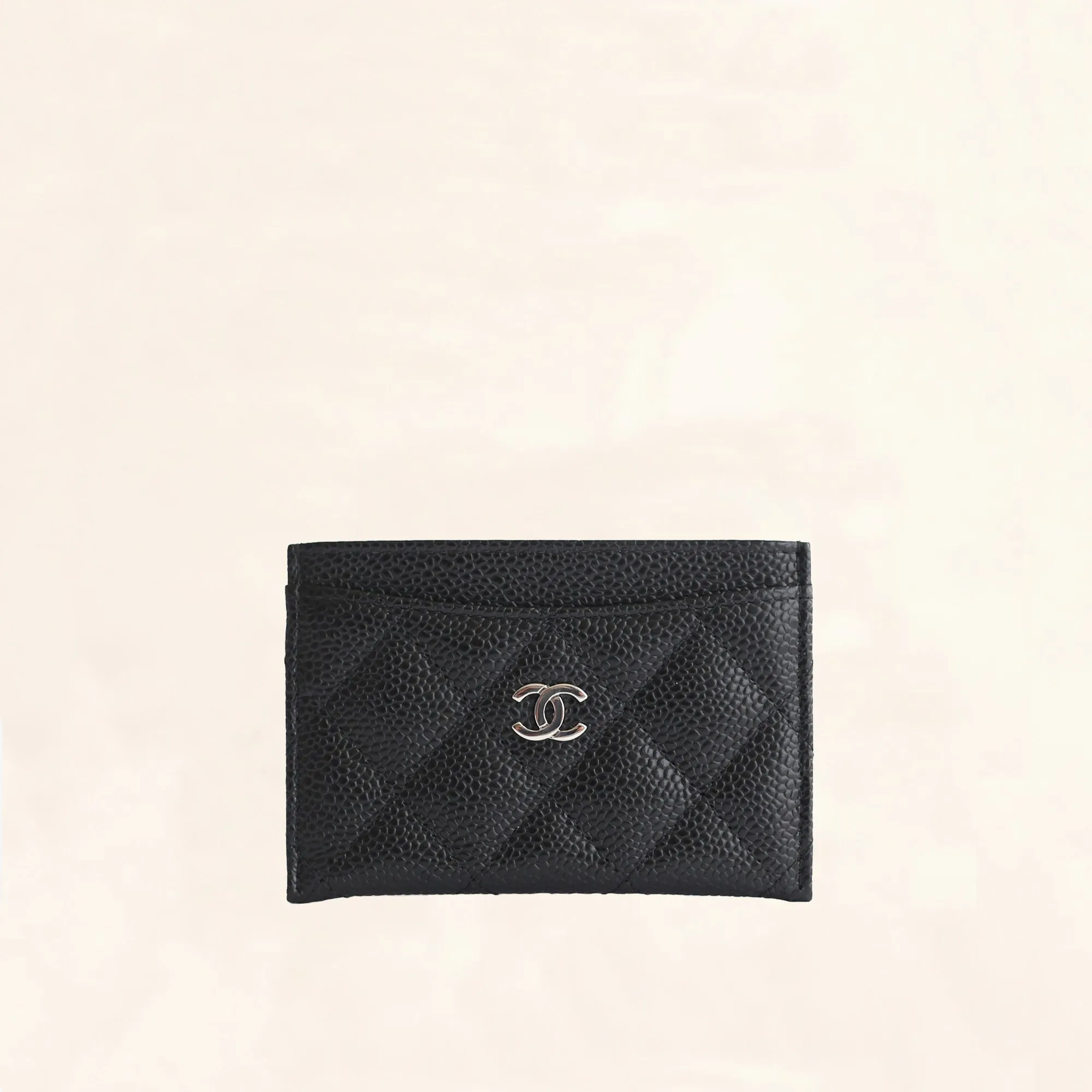 Chanel | Caviar Card Holder with SHW | One Size