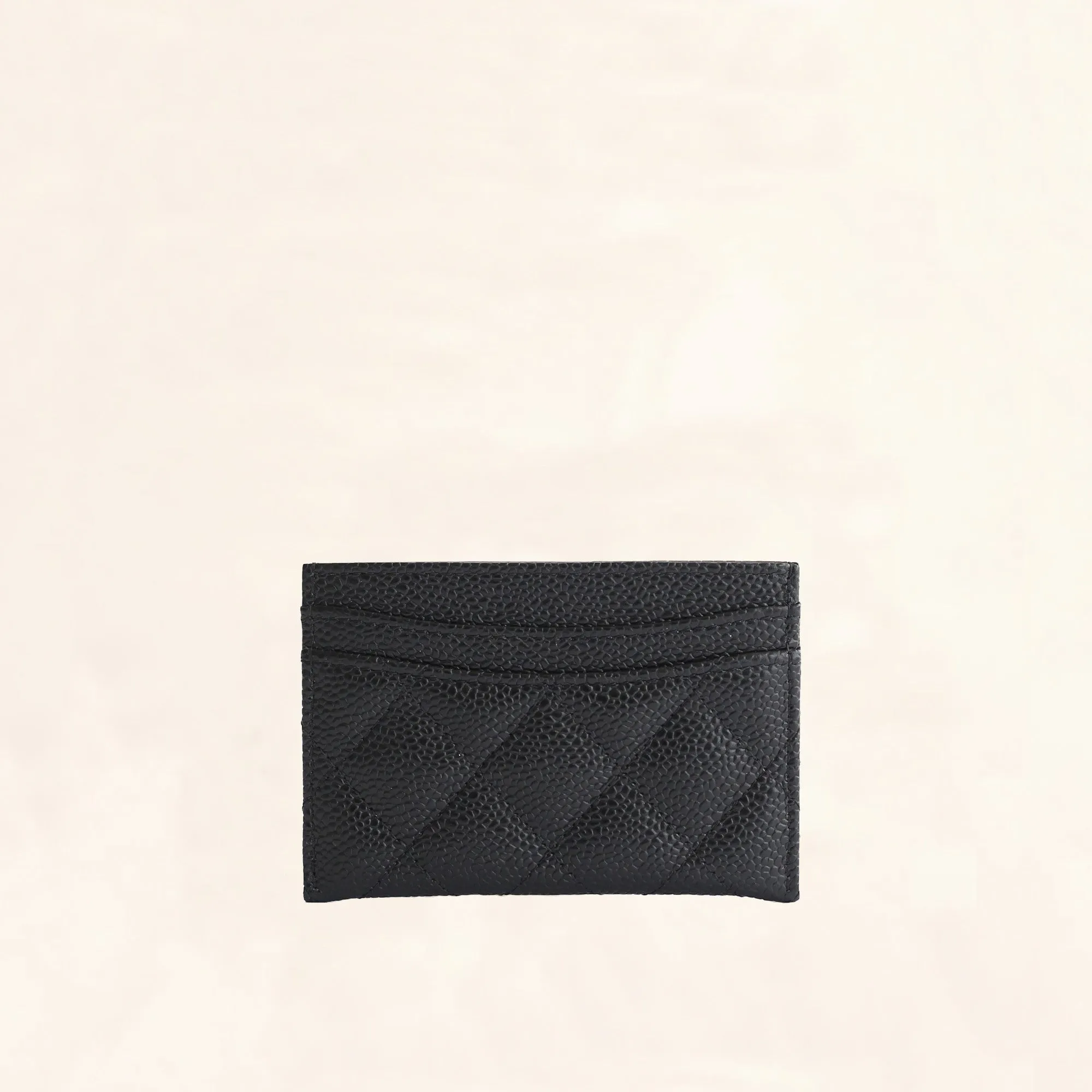 Chanel | Caviar Card Holder with SHW | One Size