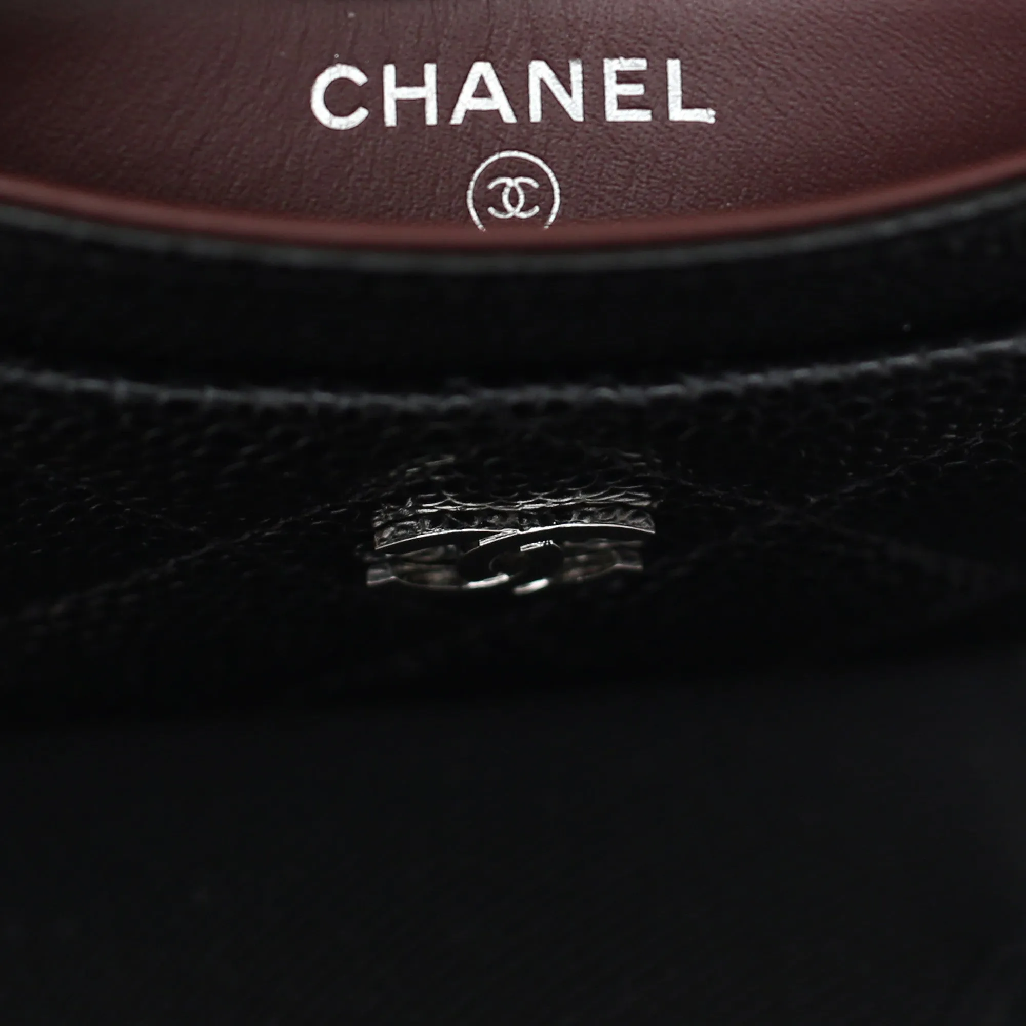 Chanel | Caviar Card Holder with SHW | One Size