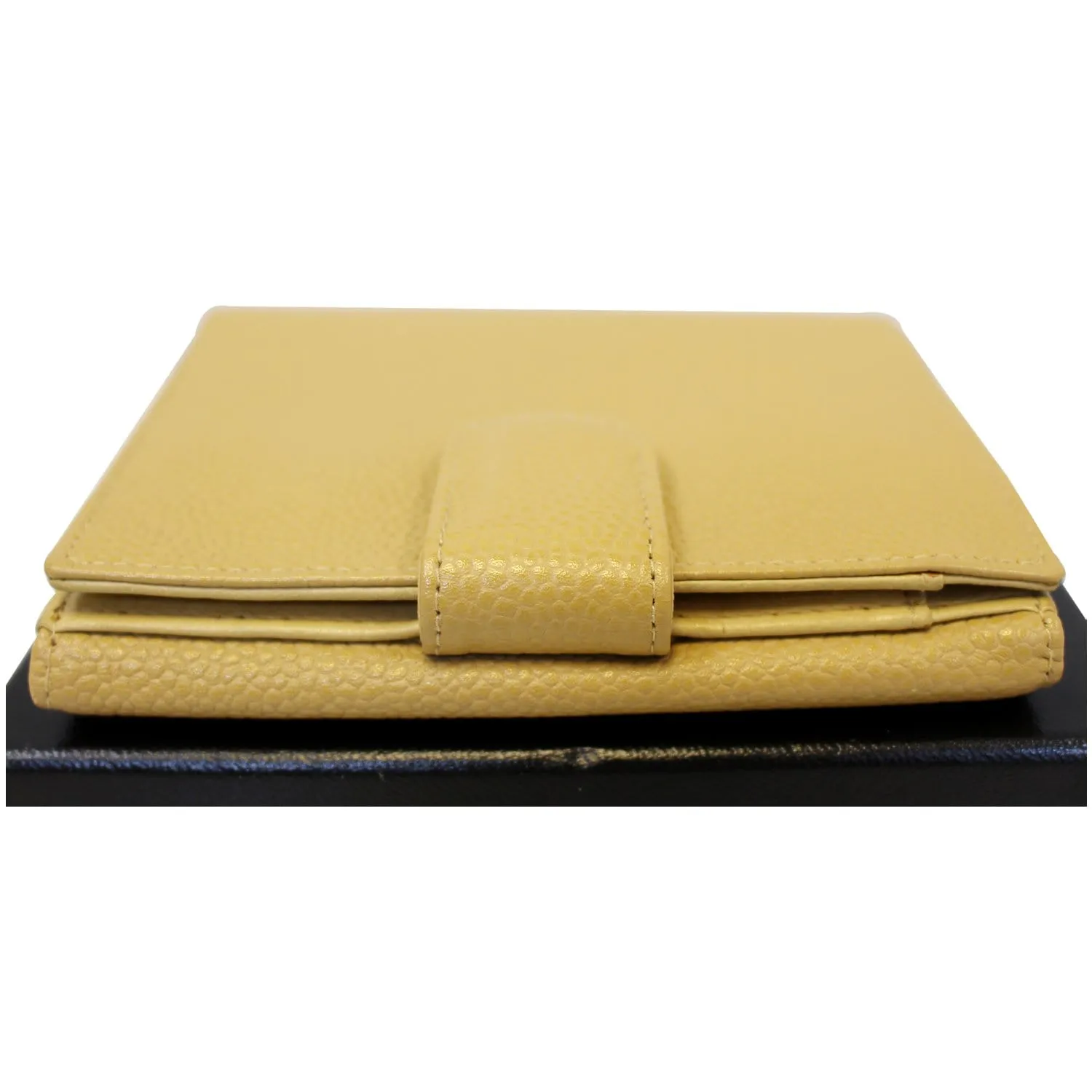 CHANEL Caviar Leather Bifold Wallet