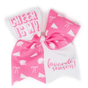 Cheer Is My Favorite Season Graphic
