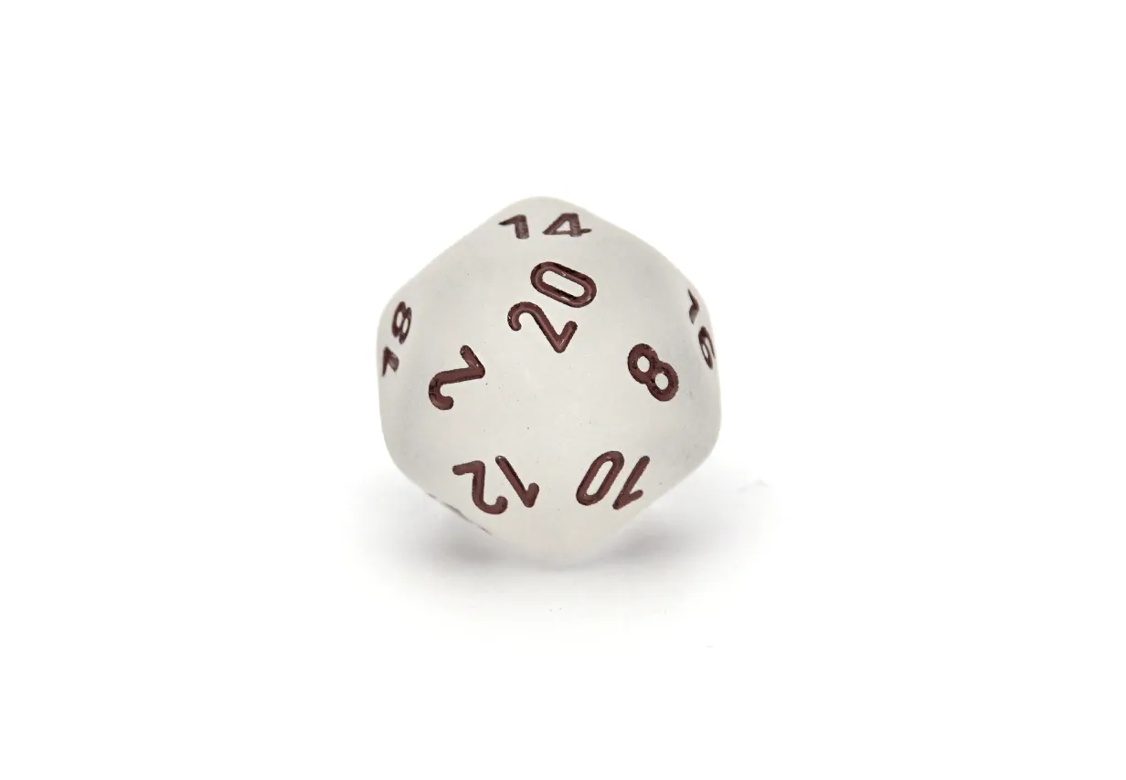 Chessex Frosted | Clear