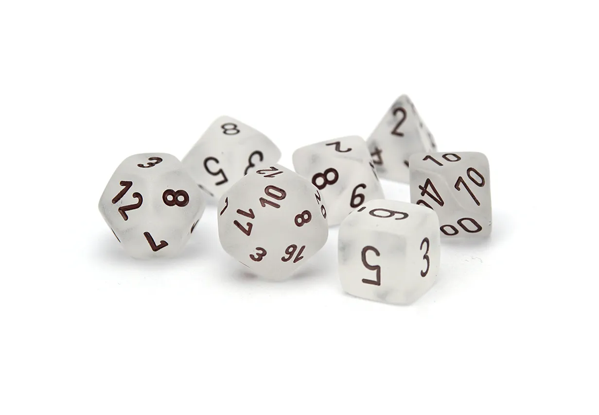 Chessex Frosted | Clear
