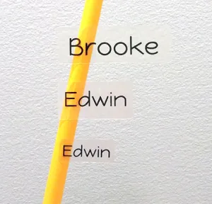 Clear Large Name Labels