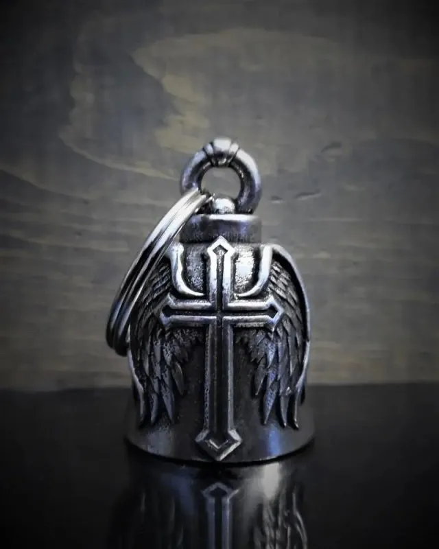 Cloche de moto unique "aile"