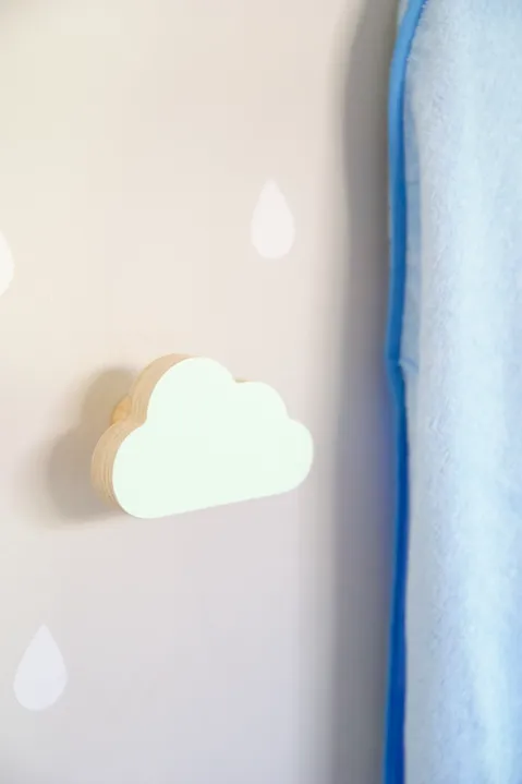 Cloud Wall Hook - Soft Mint