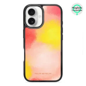 Clouds in Fall - iPhone 16 Frosted Black Bumper MagSafe Case