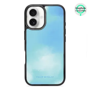 Clouds in Spring - iPhone 16 Frosted Black Bumper MagSafe Case