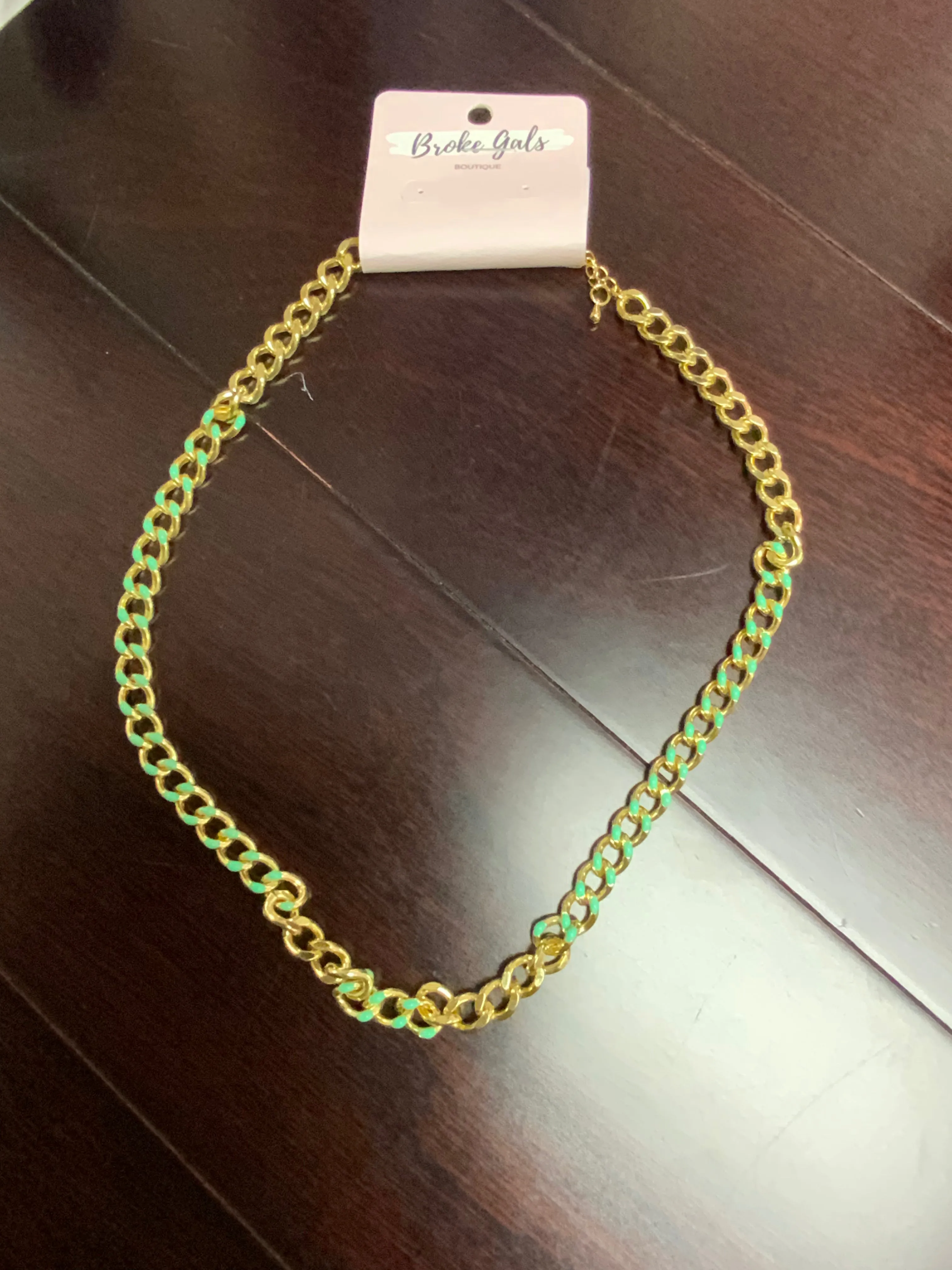 Color Chain Necklace