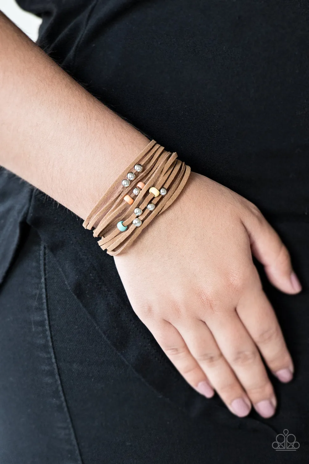Colorfully Coachella Multi Urban Bracelet