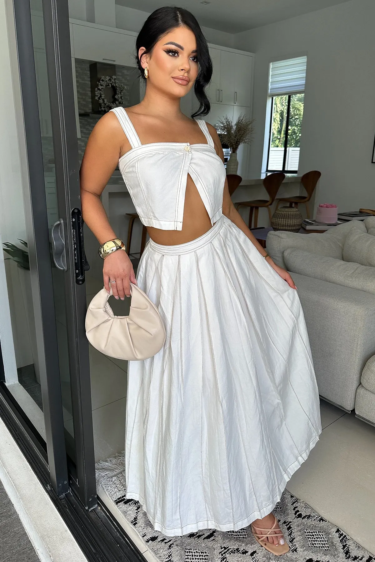 COME FIND ME SKIRT SET