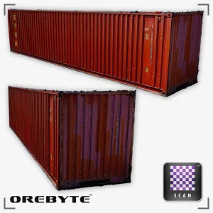Container Red Side Half 01