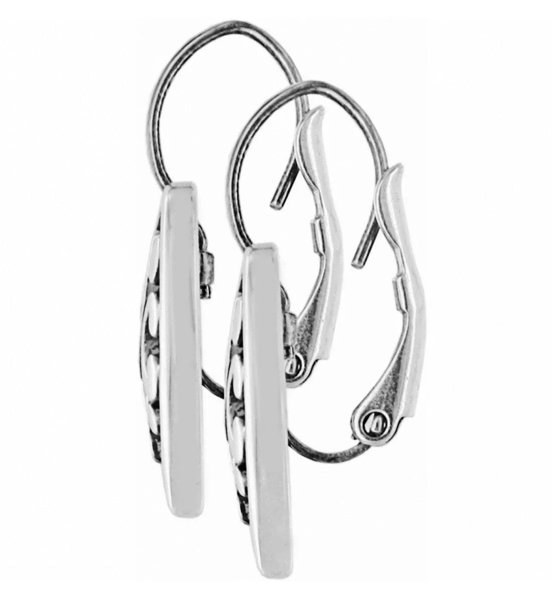 Contempo Heart Leverback Earrings J19870