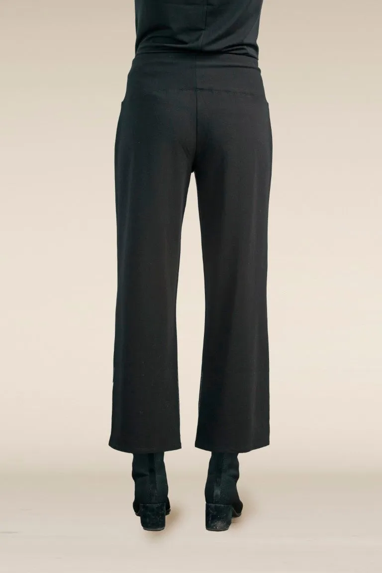 Core Travel Solid Flood Pant - Black