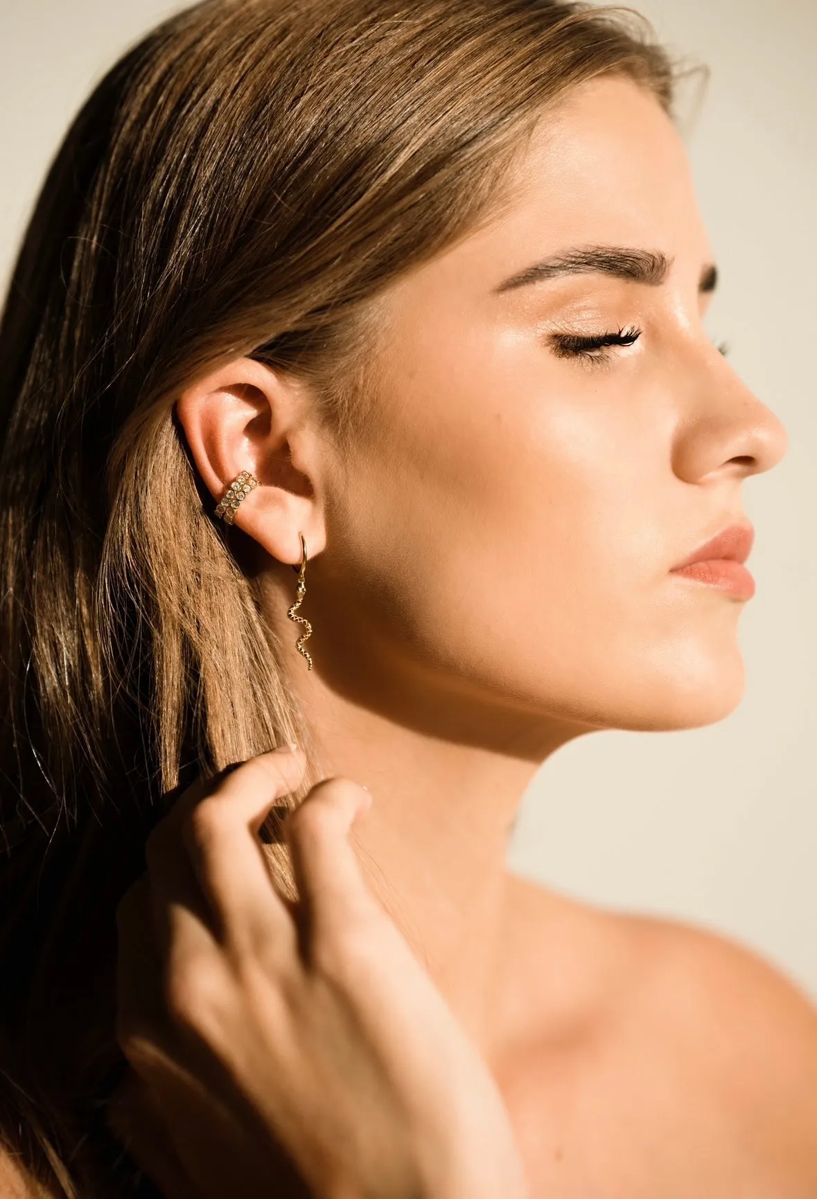 Crystal Ear Cuffs