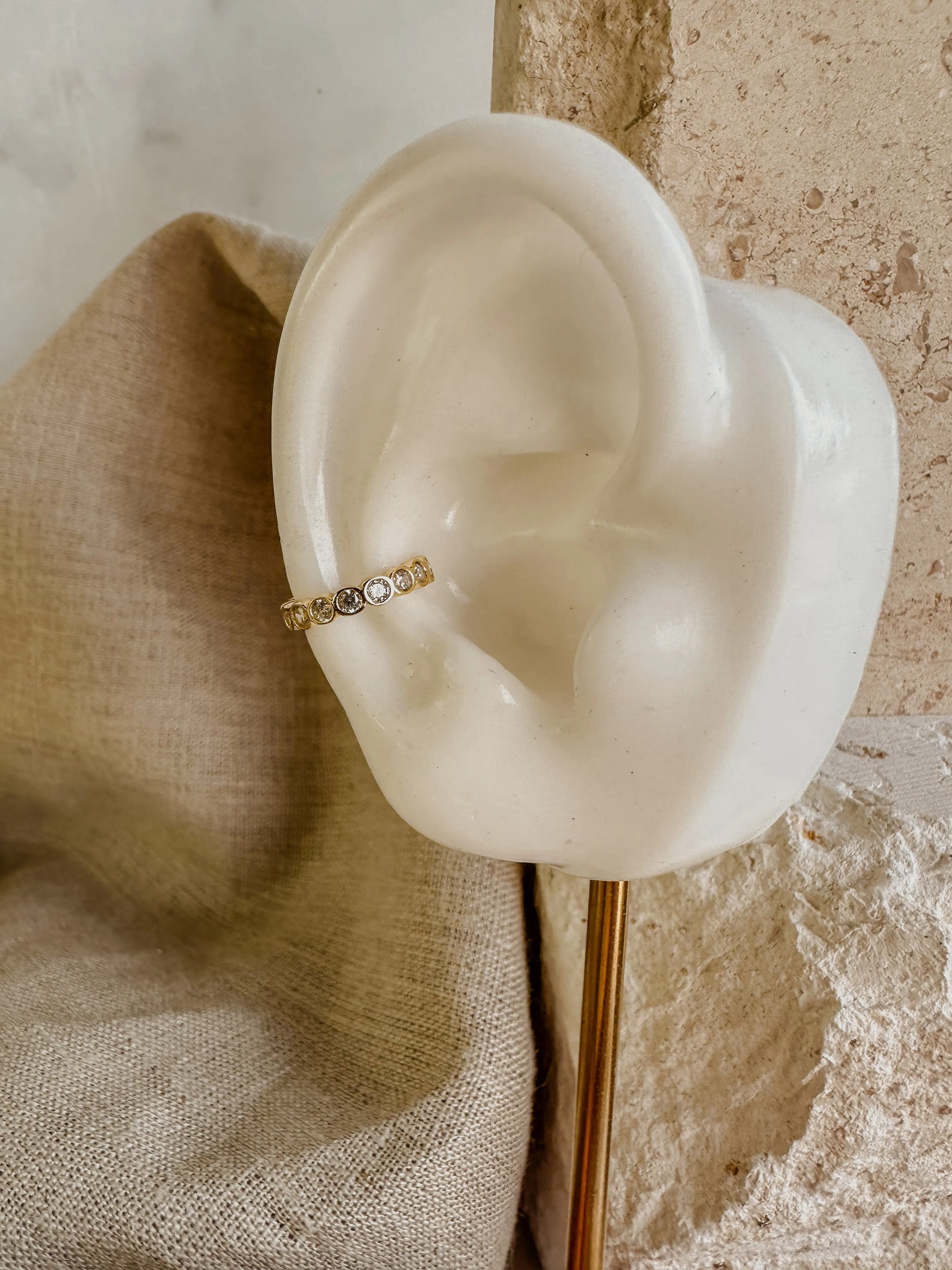 Crystal Ear Cuffs