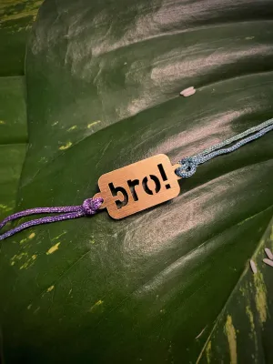Customised Trendy MDF Wooden bro! With Multicolored Thread Rakhi For Raksha Bandhan