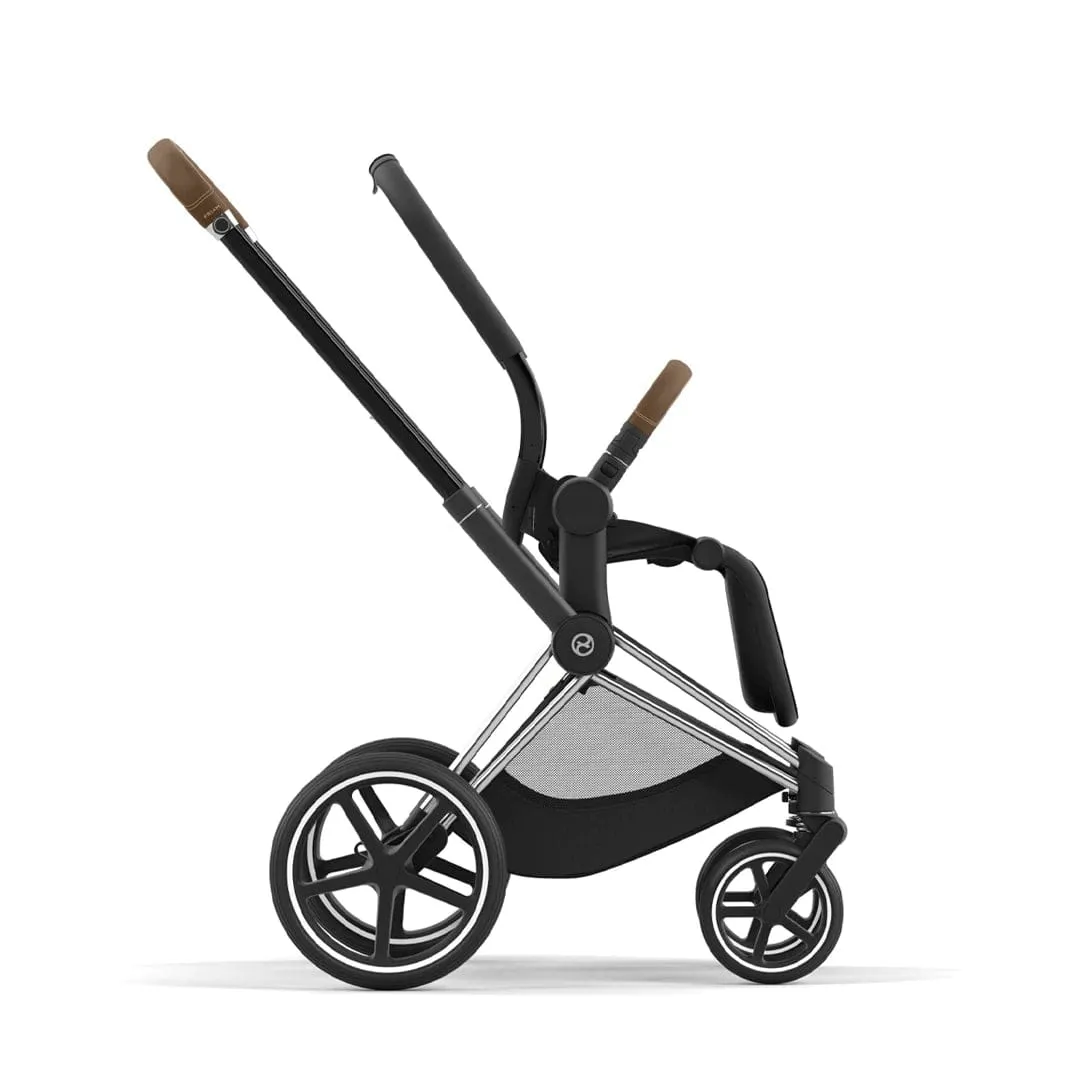 Cybex Priam Frame - Chrome with Brown