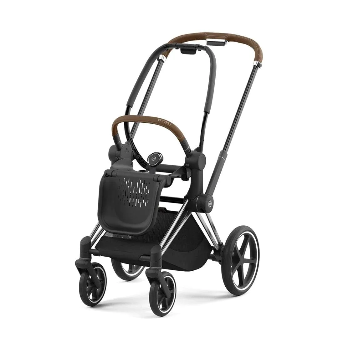 Cybex Priam Frame - Chrome with Brown