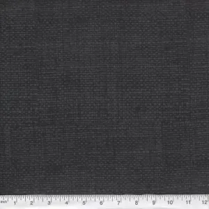 Dark Gray Burlap Look Cotton Fabric, Item No. 19100