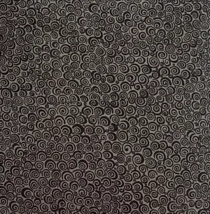 Dark Gray Swirl Fabric, Item No. 20225