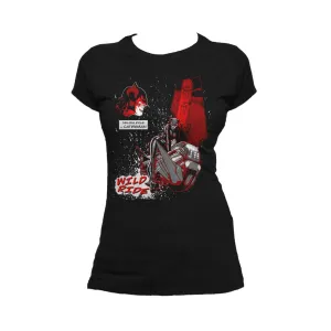 DC Comics Catwoman Wild Ride Official Women's T-shirt (Black)
