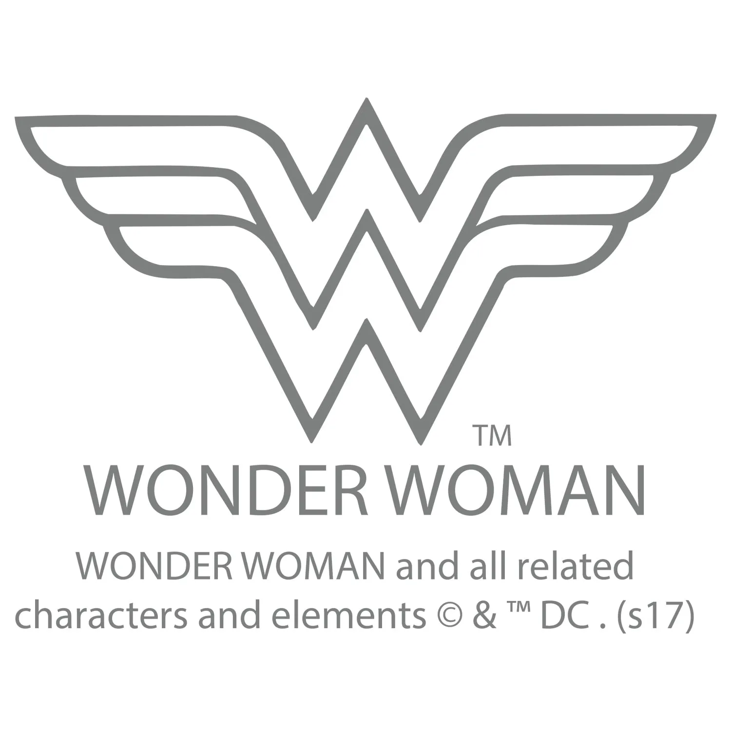DC Comics Wonder Woman Rainbow Love Official Men's T-shirt (White)