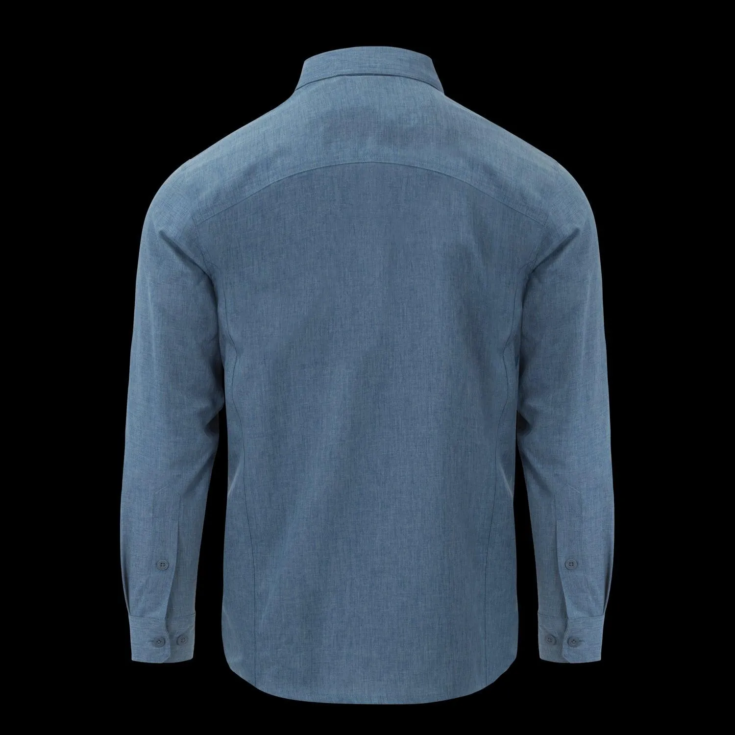 DEFENDER Mk2 Gentleman Shirt - Melange Blue