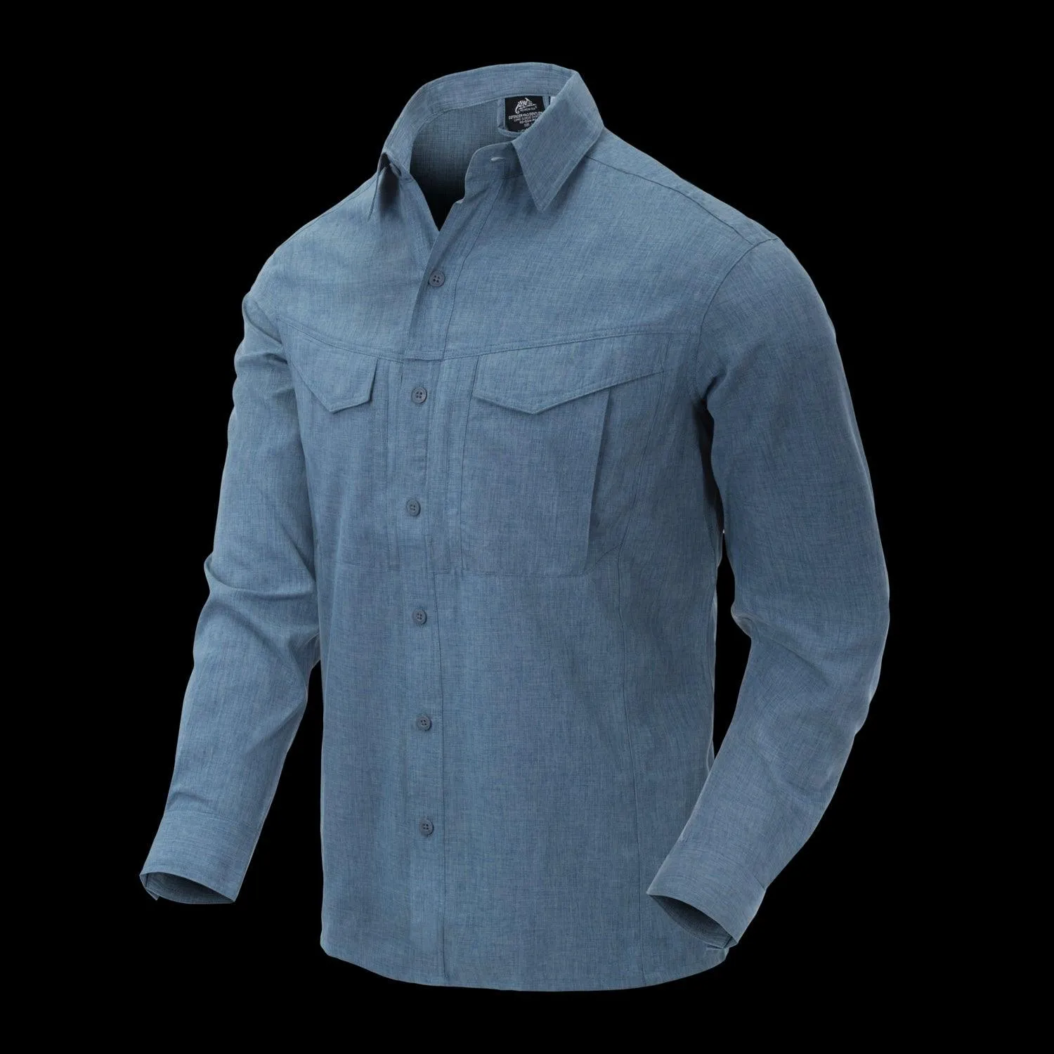 DEFENDER Mk2 Gentleman Shirt - Melange Blue