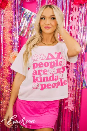Delta Zeta Recruitment DZ People Are My Kinda People Tee