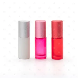 Deluxe Frosted 5ml Sweetheart Trio Roller Bottles & Premium Rollers (3 pack)