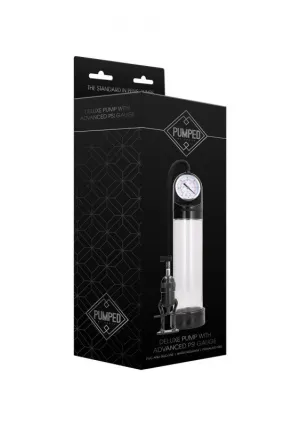 Deluxe Pump With Advanced Psi Gage - Black
