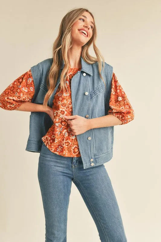 Denim Dreams Vest