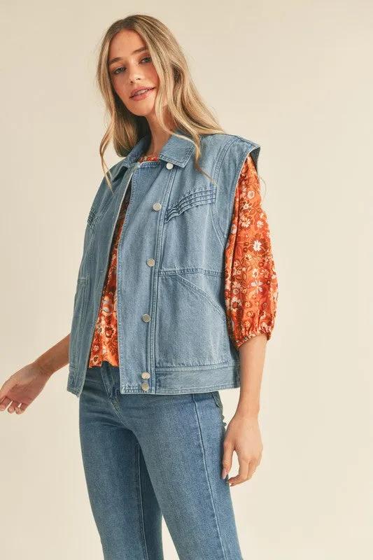 Denim Dreams Vest