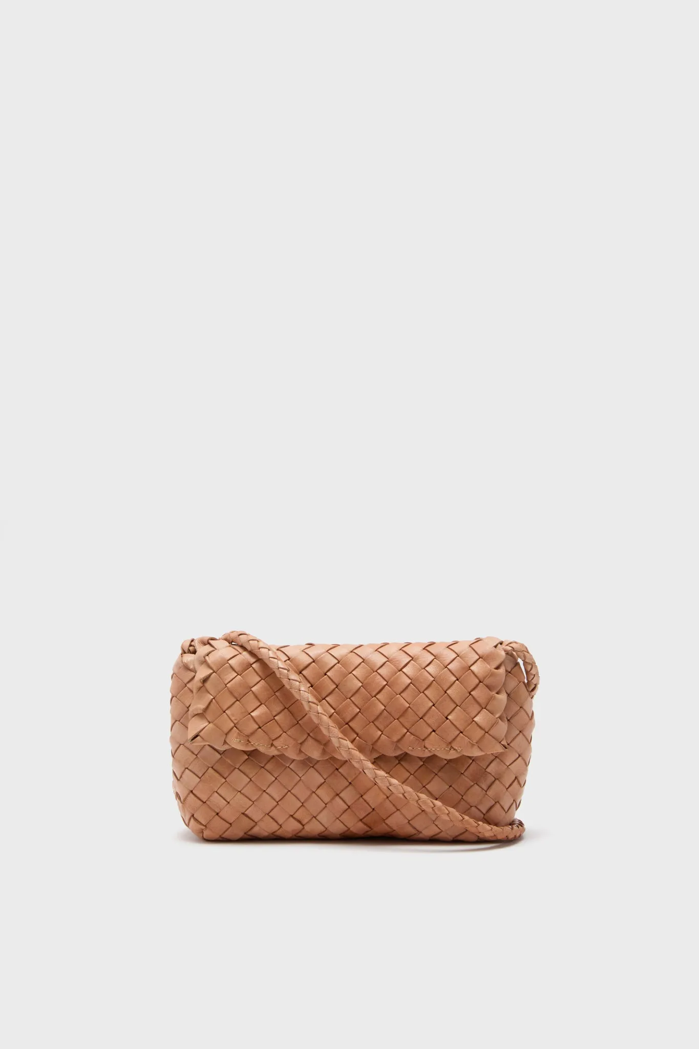 Desert Sand Vinnie Woven Crossbody