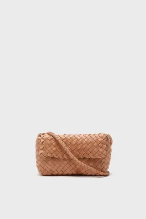Desert Sand Vinnie Woven Crossbody