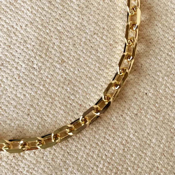Diamond 4.5 mm Cut Anchor Link Bracelet