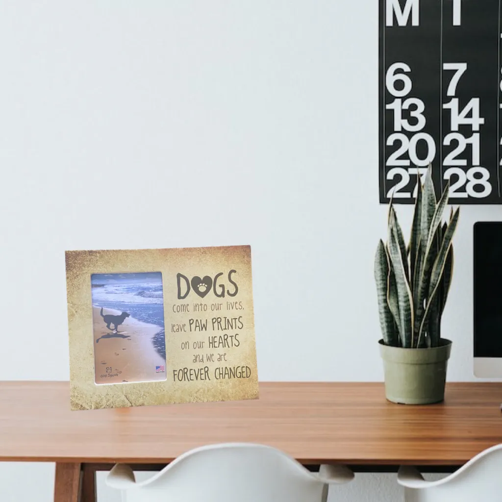 Dog Picture Frame - Paw Prints