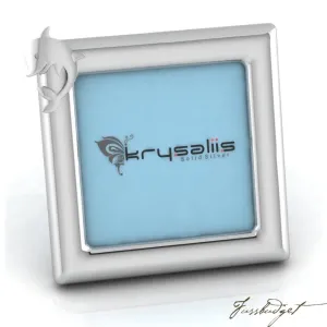 Dolphin Square Sterling Silver Baby Picture Frame
