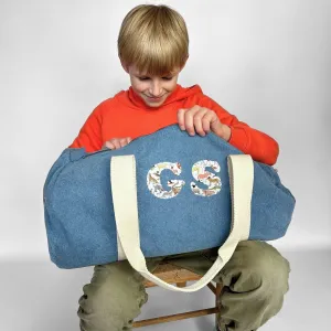 Double initial barrel bag, with star option
