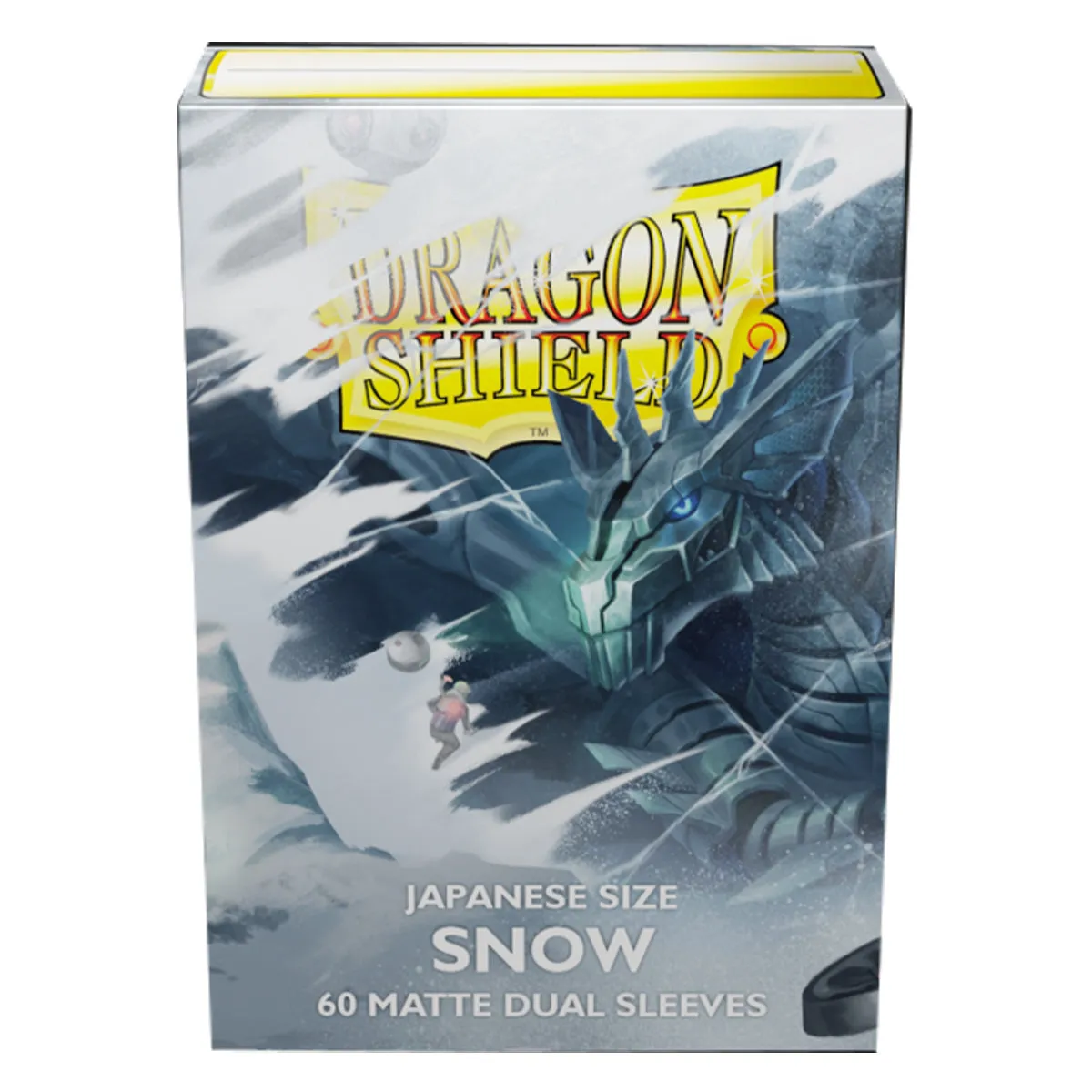Dragon Shield Japanese Dual Matte Snow White Mirin Sleeves 60ct
