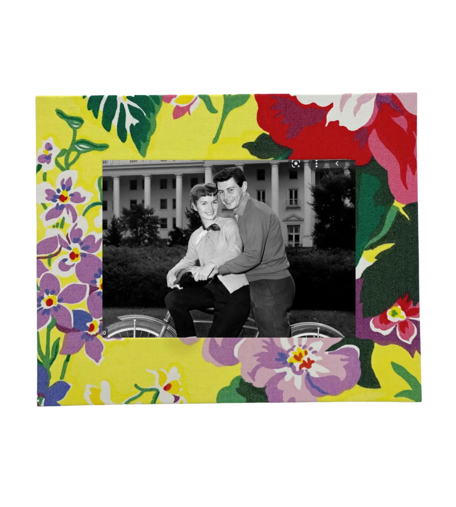 Draper Fabric Picture Frame - Shannongrove - Yellow