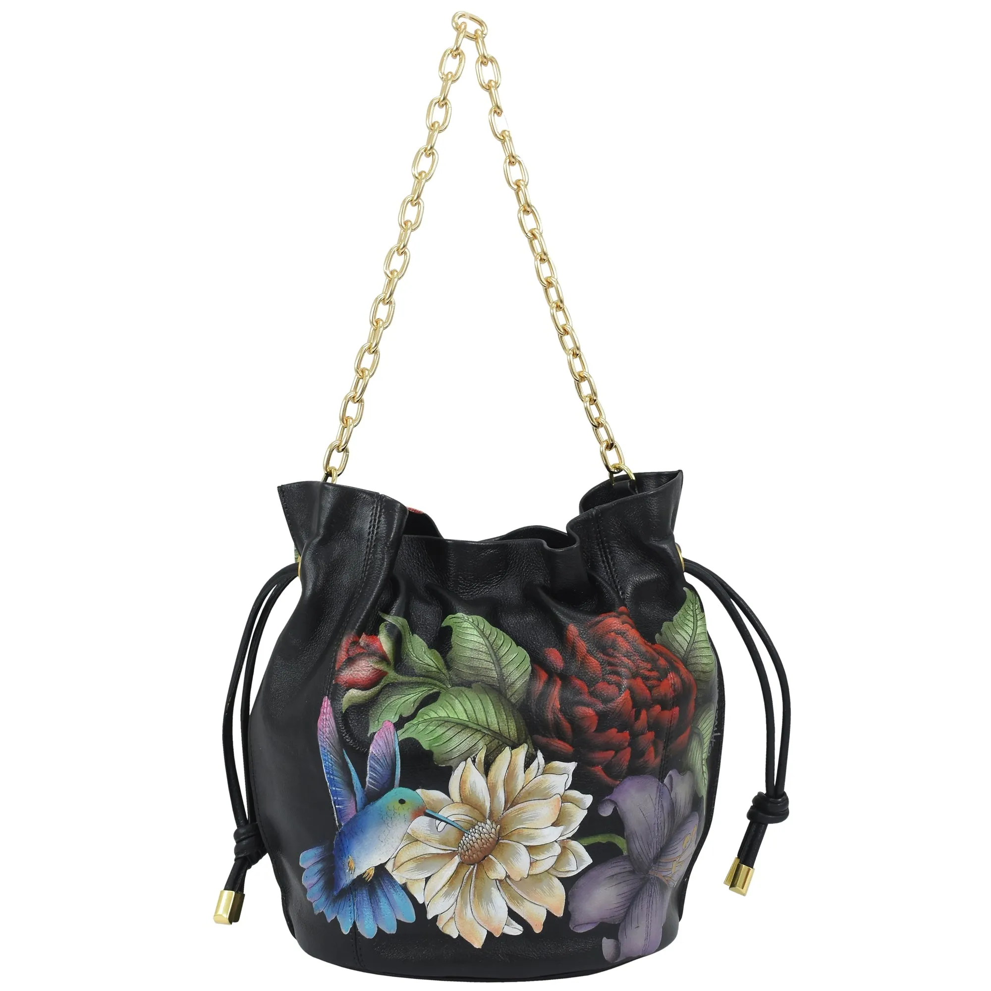 Drawstring Bucket Bag - 723