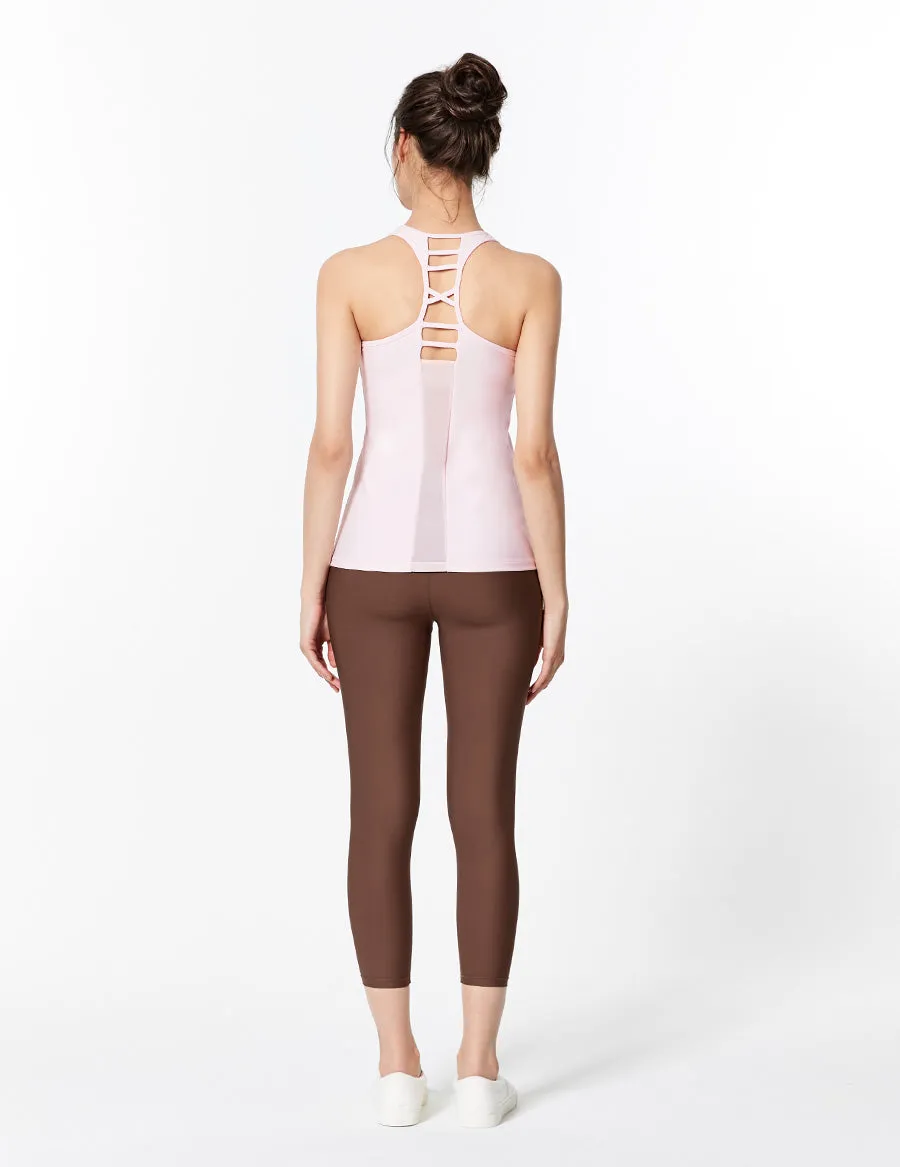 easyoga LA-VEDA Atlas Tank - R16 Elegant powder