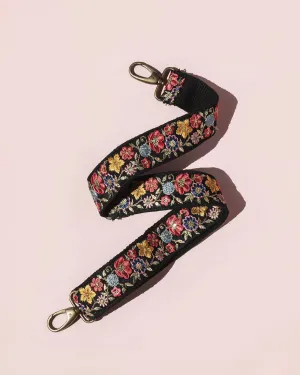Embroidered Garden Bag Strap