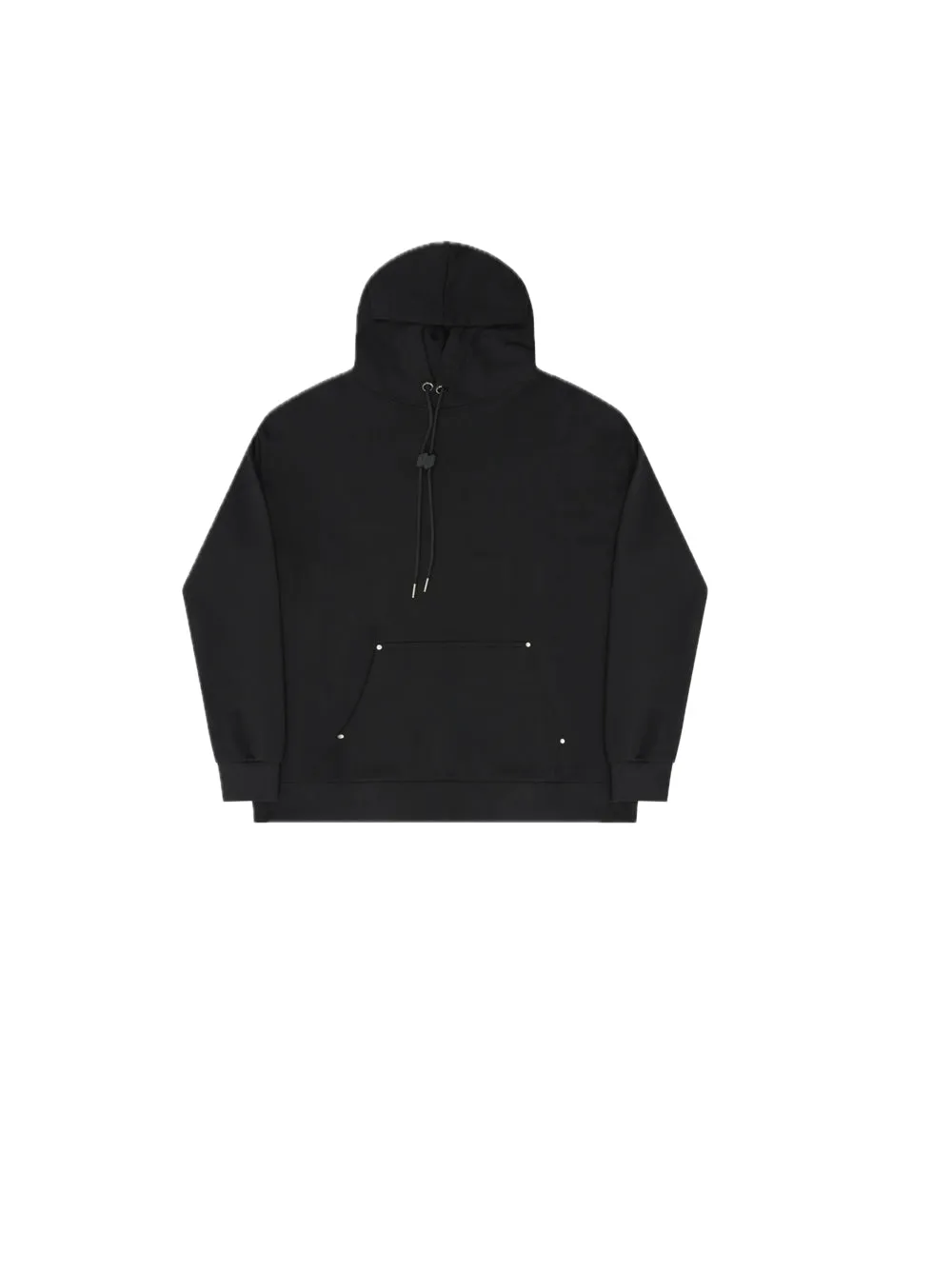 Embroydered Hoodie - Unique Black